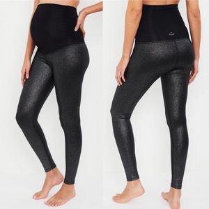 Beyond The Bump Twinkle Maternity Yoga Leggings S